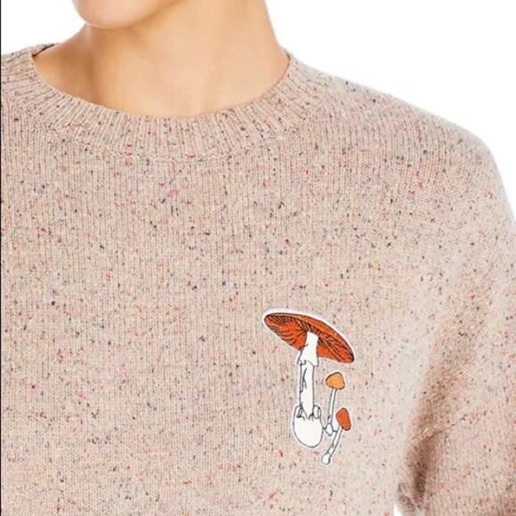 Bloomingdales The Bright Side Mushroom Patch Sweater and Jogger Pants - Picture 3 of 14